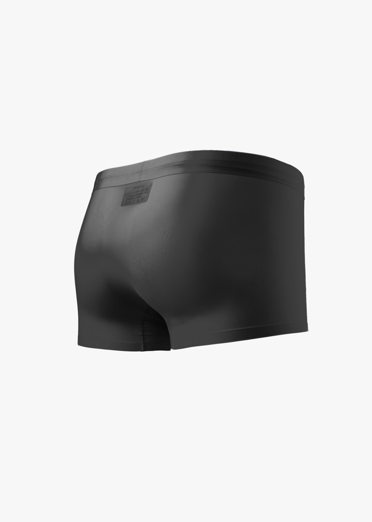 Quần Boxer Lụa Băng Basic QL065 Màu Đen