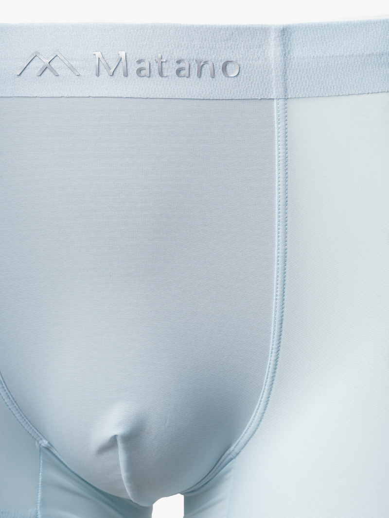 Quần Boxer Lụa Băng Basic QL065 Màu Xanh Biển Nhạt