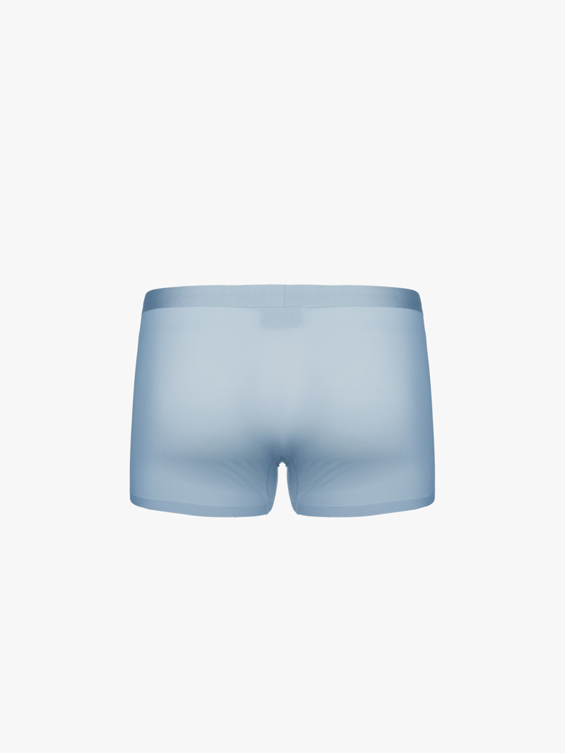 Quần Boxer Lụa Băng Phối Lưới Hai Bên QL068 Màu Xanh Biển