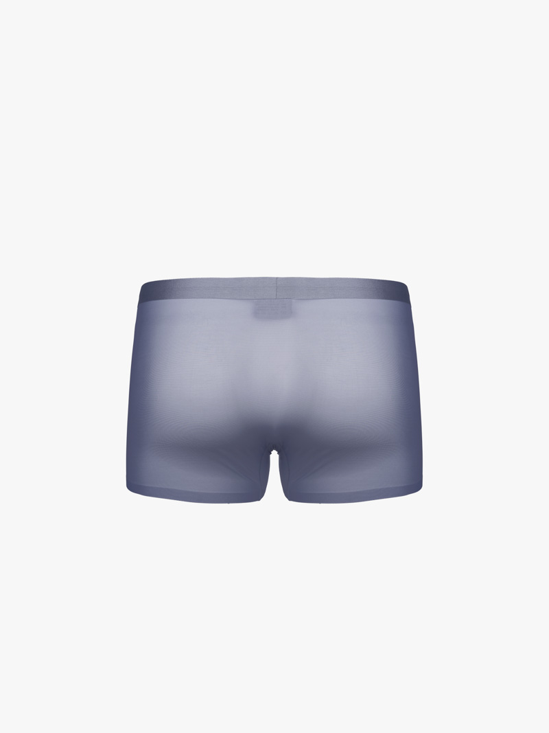 Quần Boxer Lụa Băng Phối Lưới Hai Bên QL068 Màu Xanh Đen