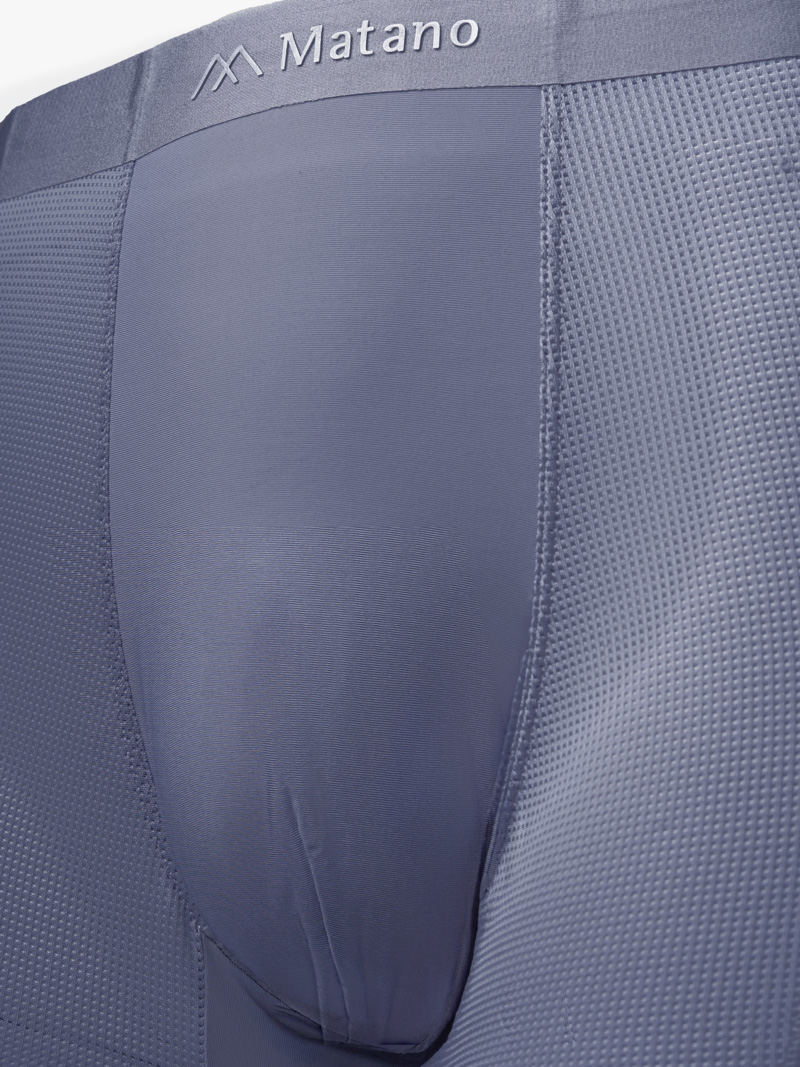 Quần Boxer Lụa Băng Phối Lưới Hai Bên QL068 Màu Xanh Đen