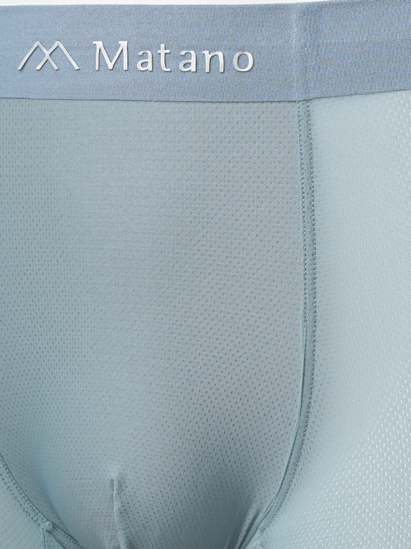 Quần Boxer Lụa Băng Thông Hơi QL066 Màu Xanh Đá