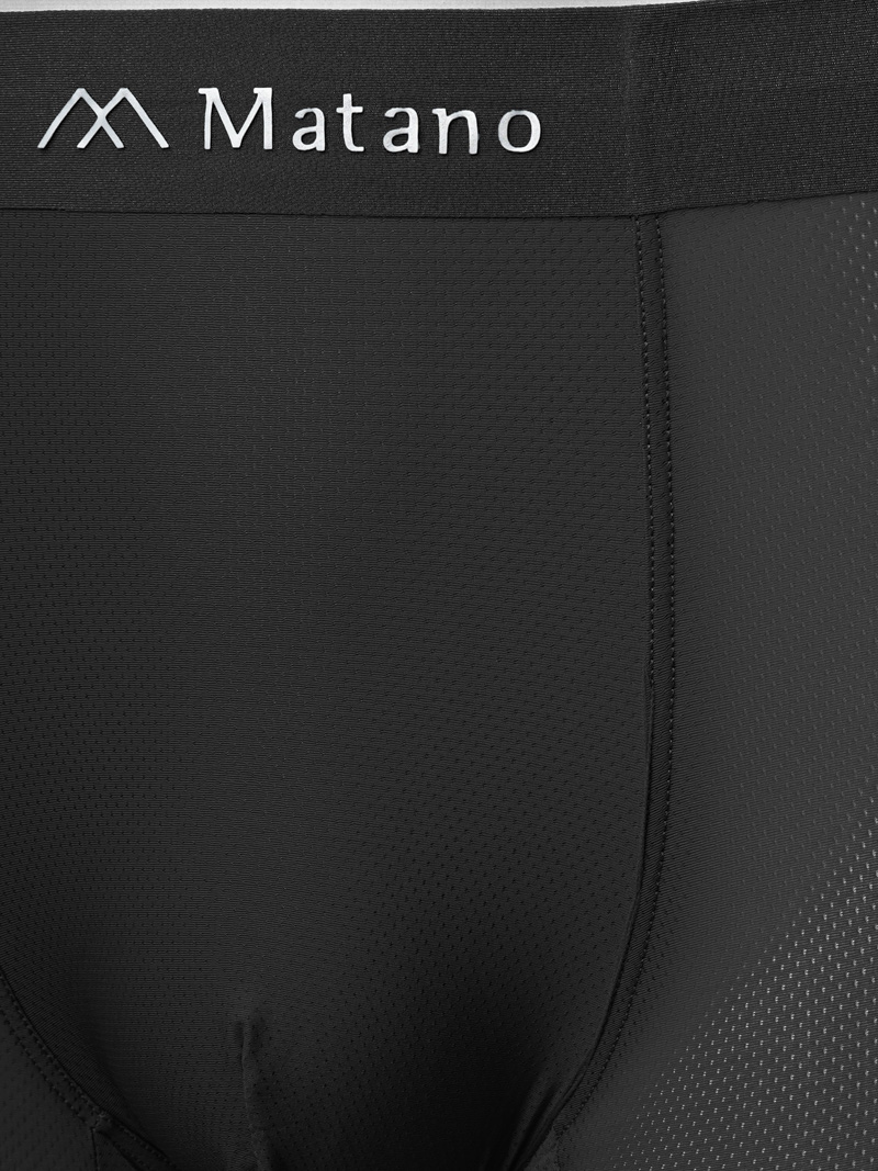 Quần Boxer Lụa Băng Thông Hơi QL066 Màu Đen