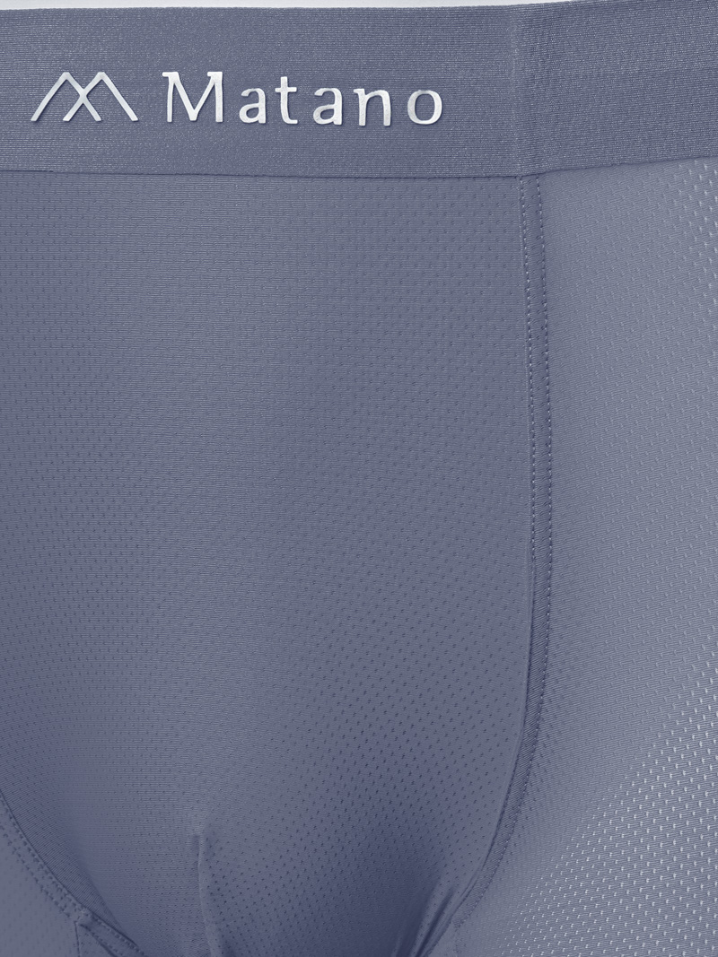 Quần Boxer Lụa Băng Thông Hơi QL066 Màu Xám Đậm