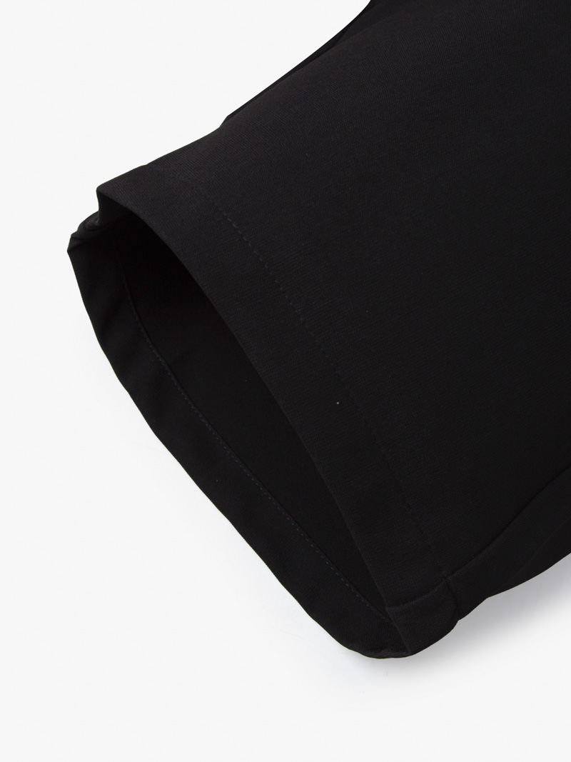 Quần Short Linen Xếp Ly Form Straight QS070 Màu Đen