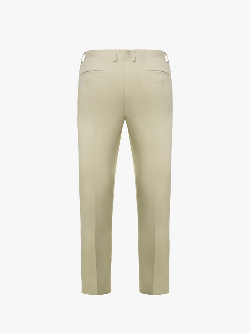 Quần Tây Trơn Form Slimfit QT050 Màu Be Nhạt