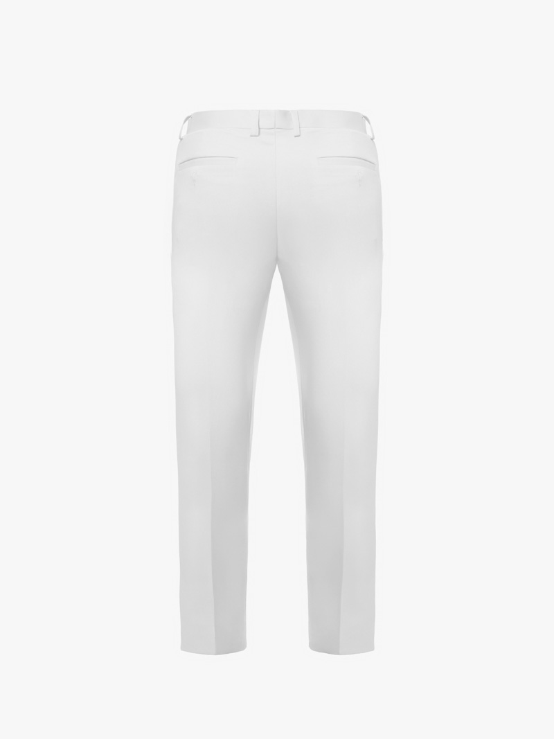 Quần Tây Trơn Form Slimfit QT050 Màu Trắng