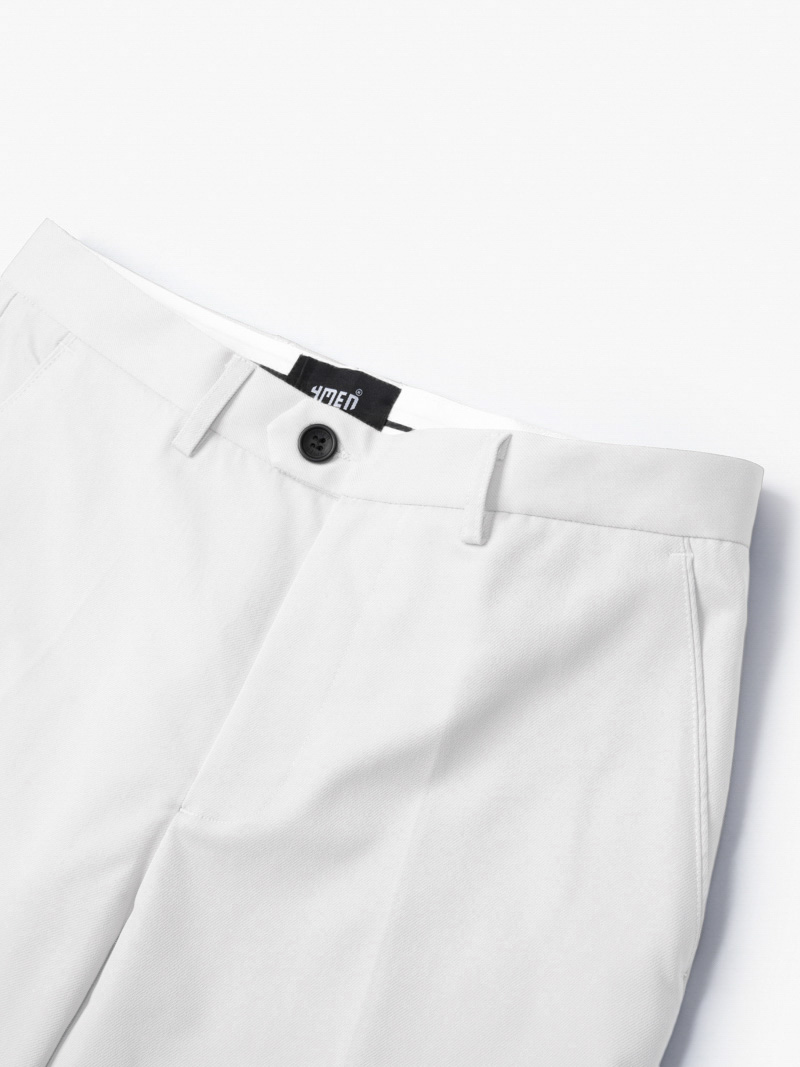 Quần Tây Trơn Form Slimfit QT050 Màu Trắng