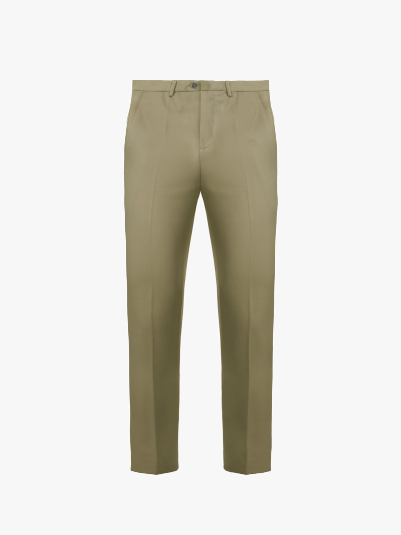 Quần Tây Trơn Form Slimfit QT050 Màu Nâu Nhạt