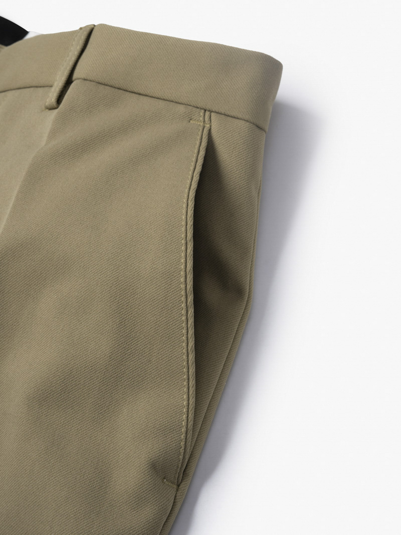 Quần Tây Trơn Form Slimfit QT050 Màu Nâu Nhạt