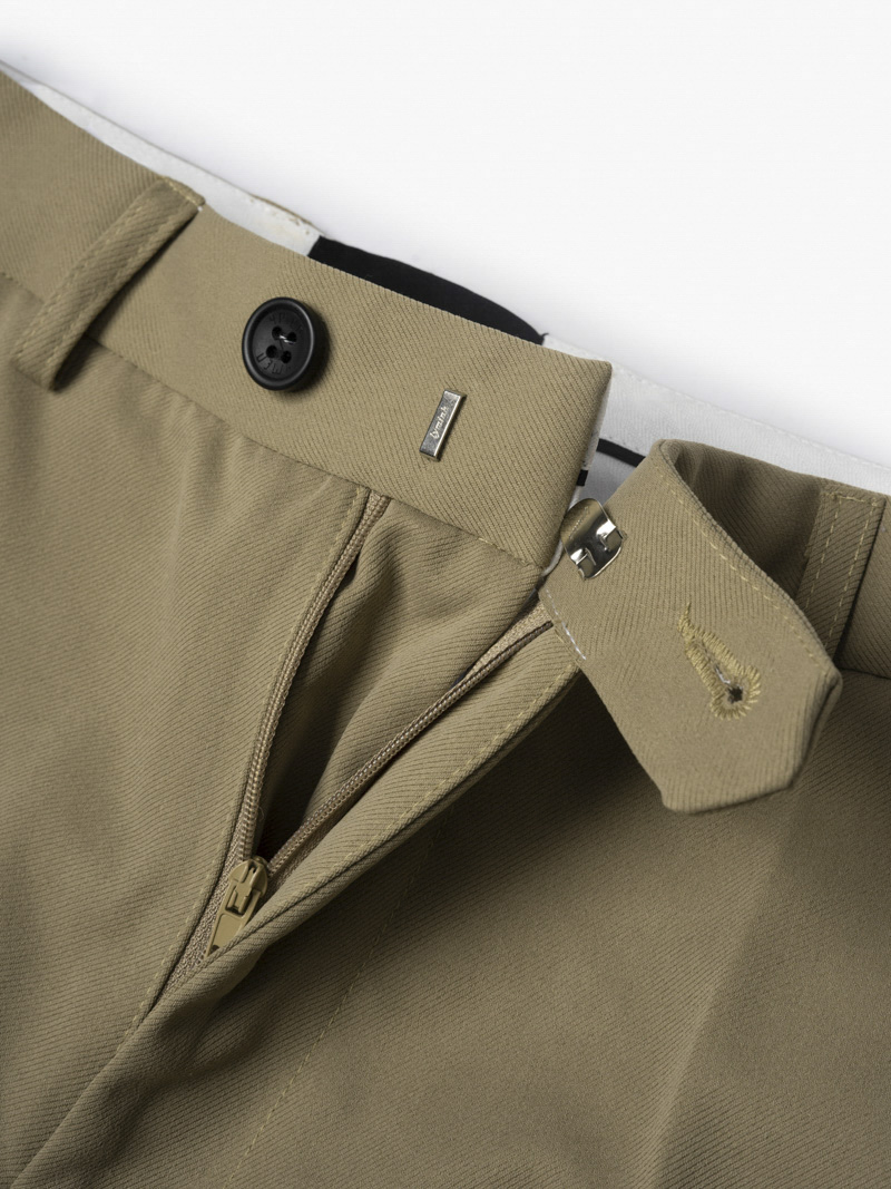 Quần Tây Trơn Form Slimfit QT050 Màu Nâu Nhạt