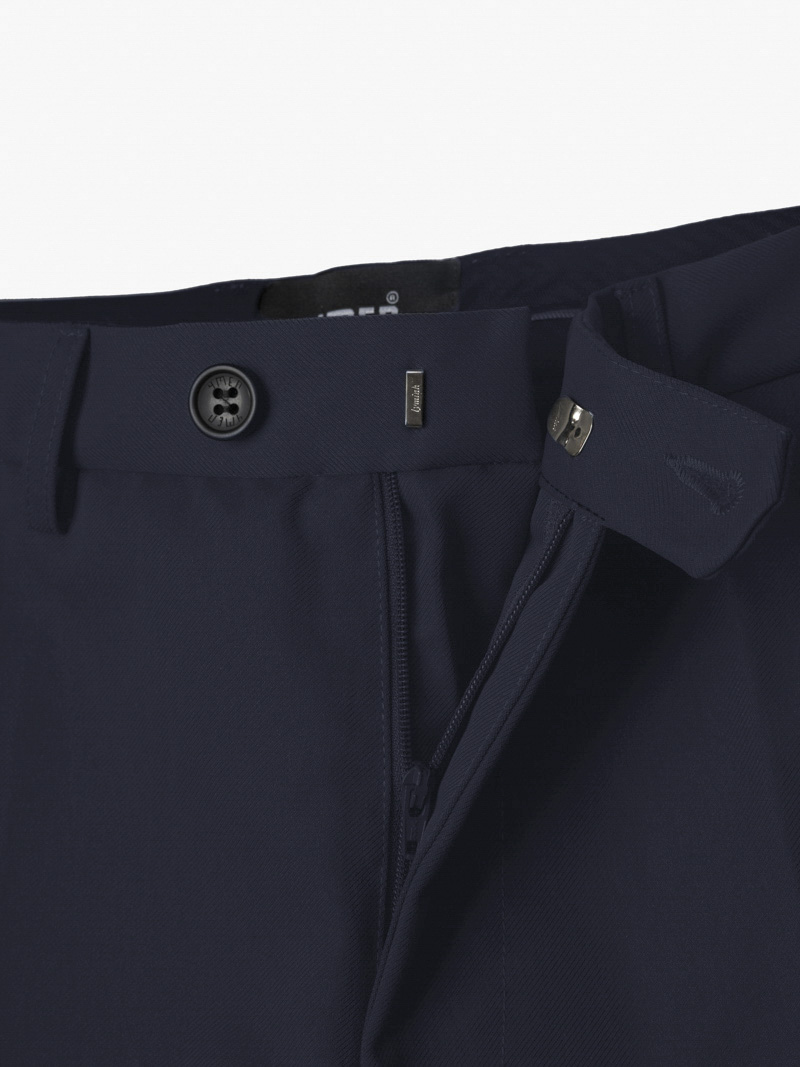 Quần Tây Trơn Form Slimfit QT050 Màu Xanh Đen