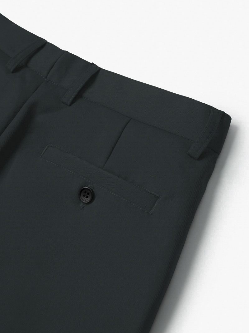 Quần Tây Trơn Form Slimfit QT050 Màu Xám Đậm