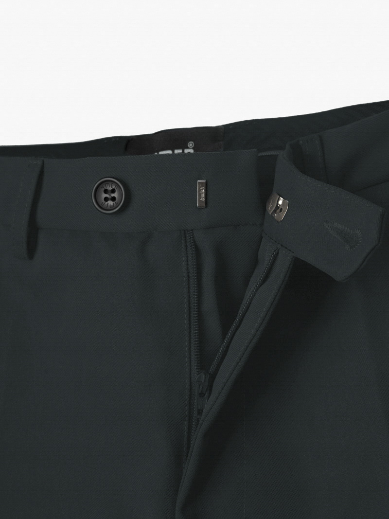 Quần Tây Trơn Form Slimfit QT050 Màu Xám Đậm