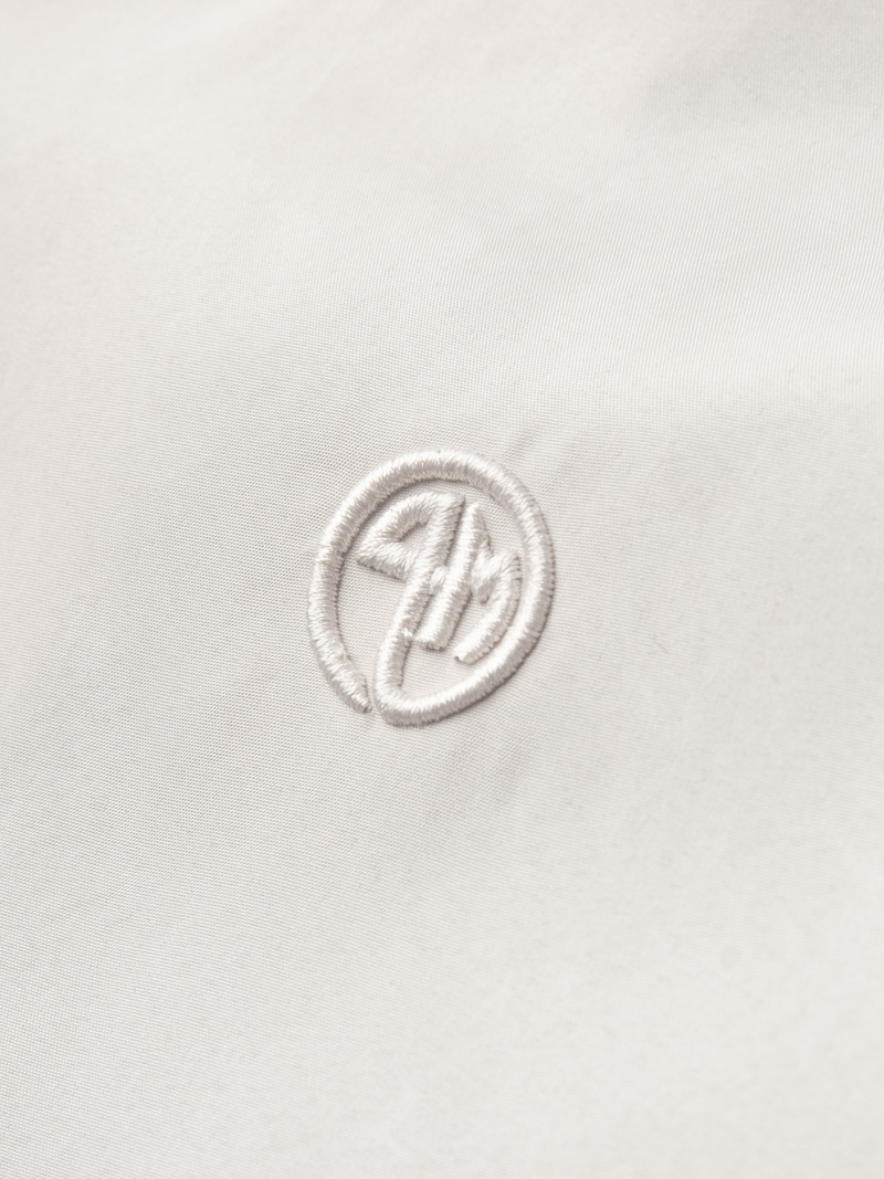 Áo Khoác Dù Trượt Nước Thêu 3D Logo 4M Form Regular AK075 Màu Kem