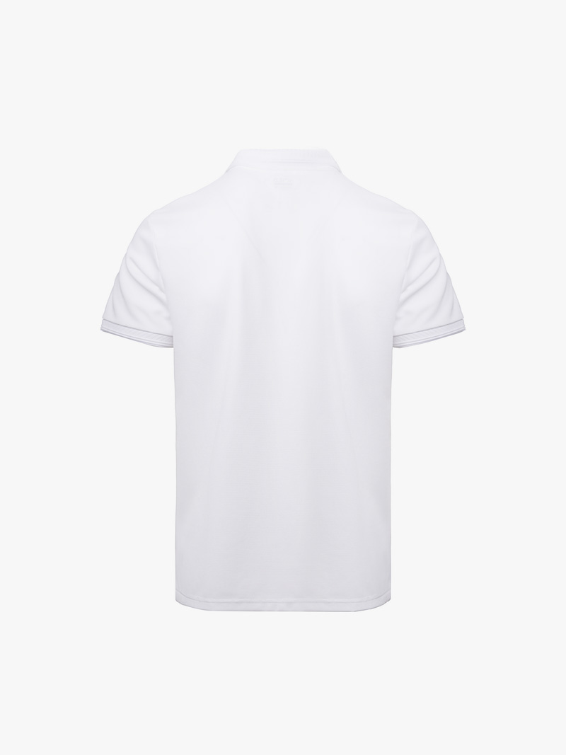 Áo Polo Cool-X Thêu 4M Form Regular PO167 Màu Trắng
