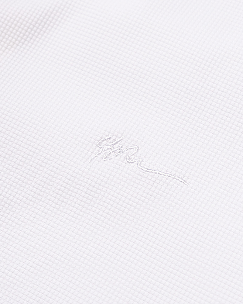 Áo Polo Cool-X Thêu 4M Form Regular PO167 Màu Trắng