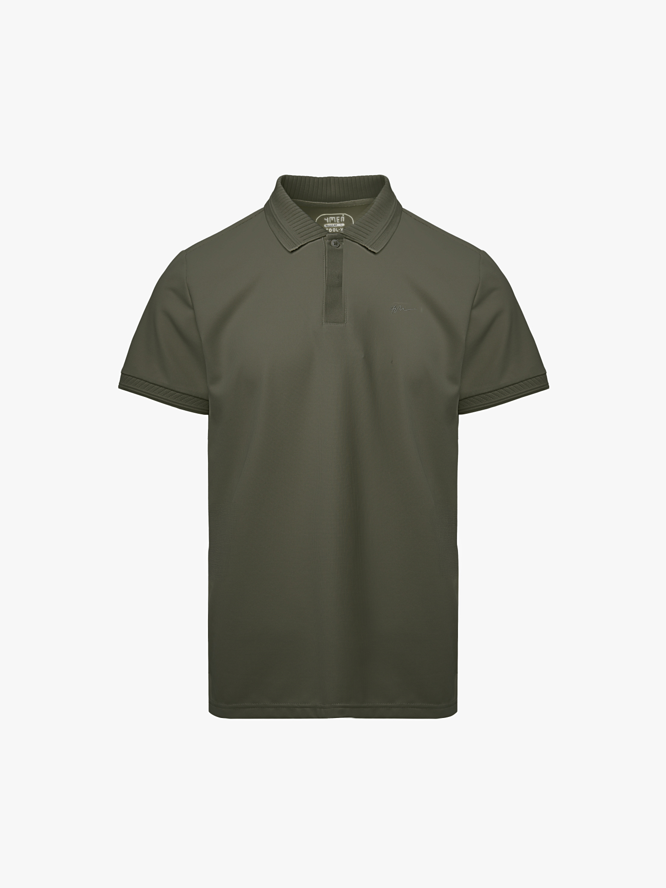 Áo Polo Cool-X Thêu 4M Form Regular PO167 Màu Nâu