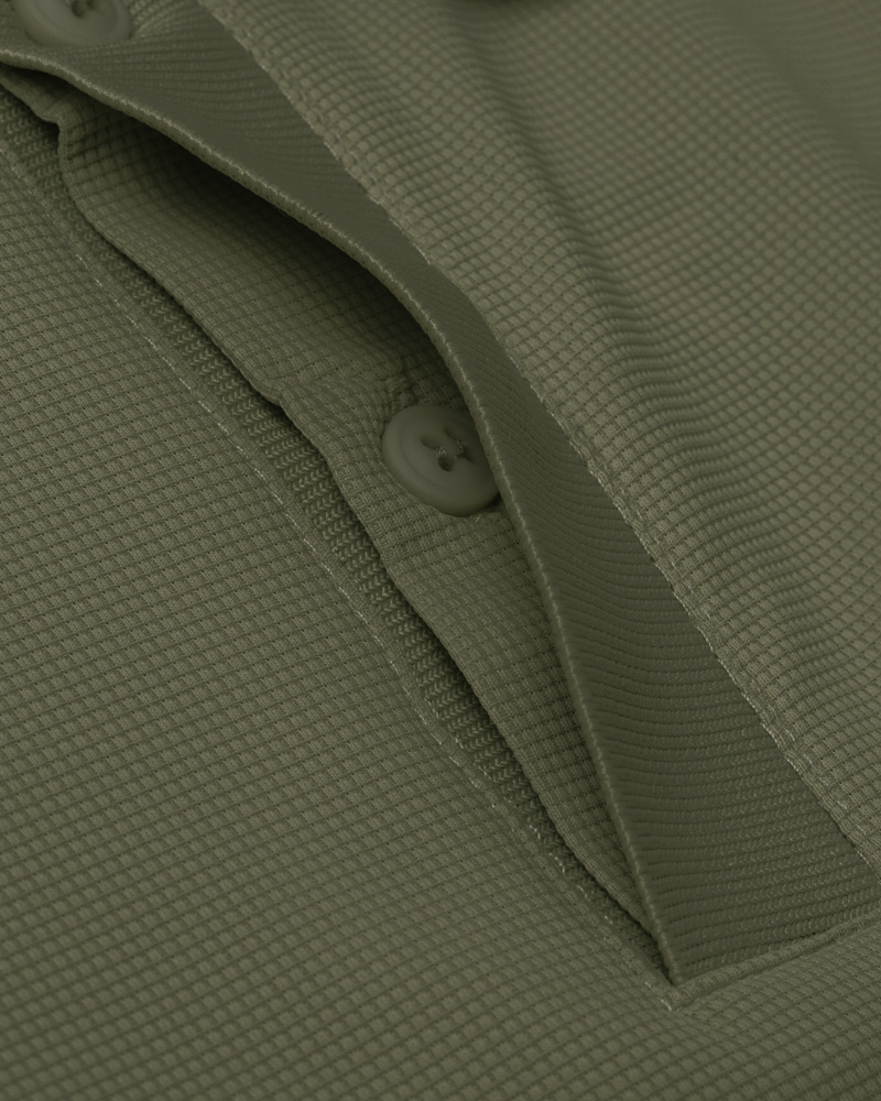 Áo Polo Cool-X Thêu 4M Form Regular PO167 Màu Nâu