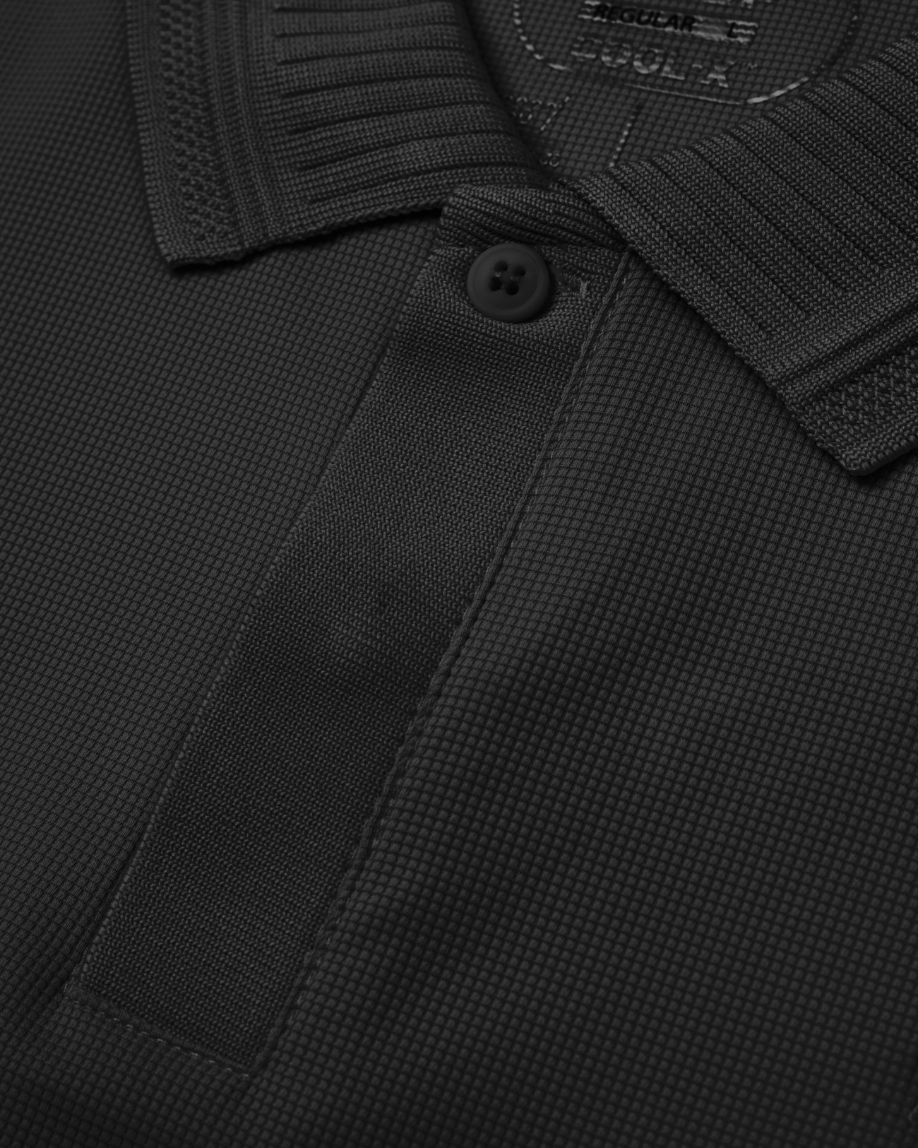 Áo Polo Cool-X Thêu 4M Form Regular PO167 Màu Đen