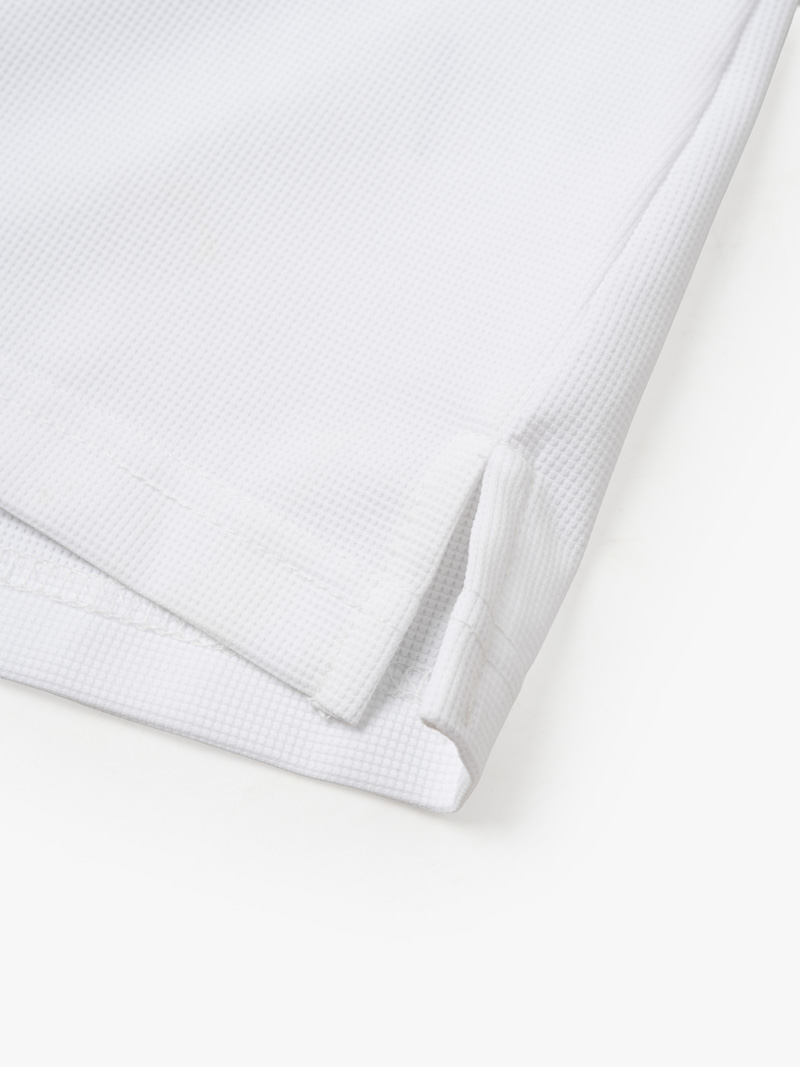 Áo Polo Cool-X Trơn Form Slimfit PO166 Màu Trắng