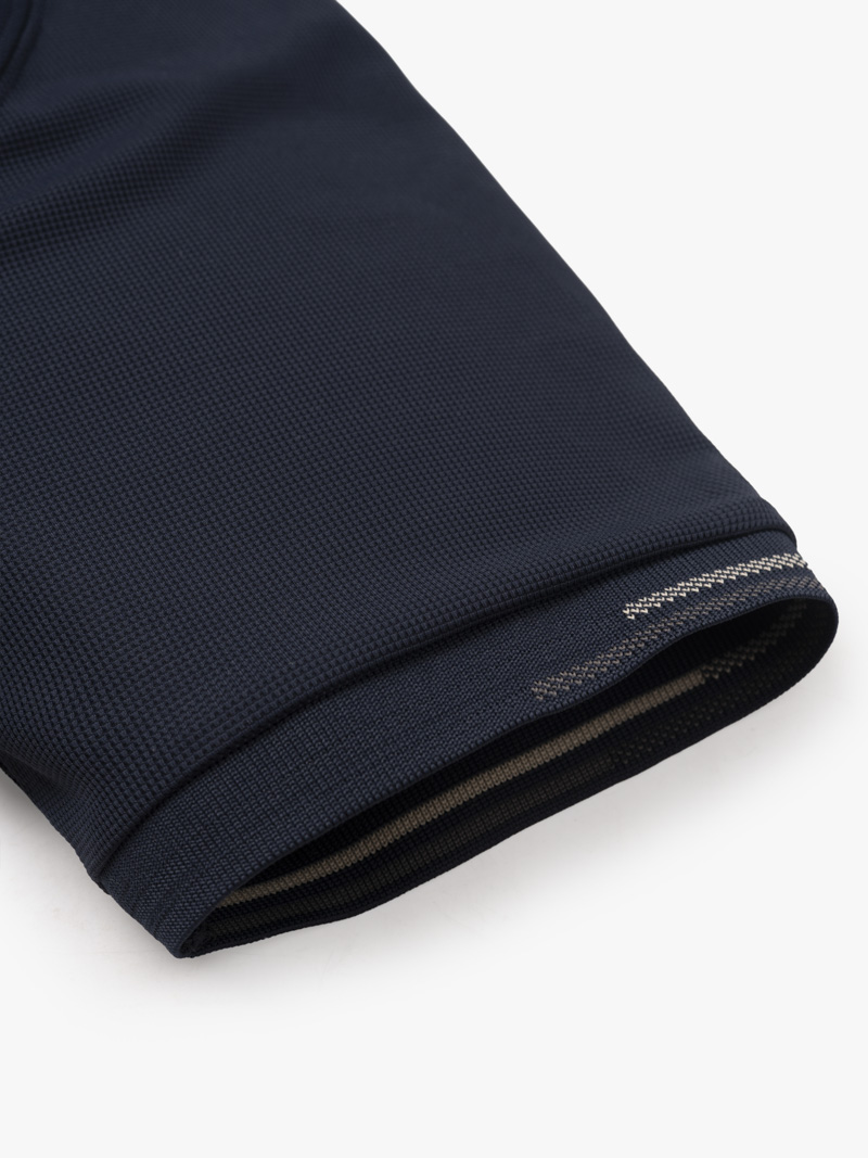 Áo Polo Cool-X Trơn Form Slimfit PO166 Màu Xanh Đen