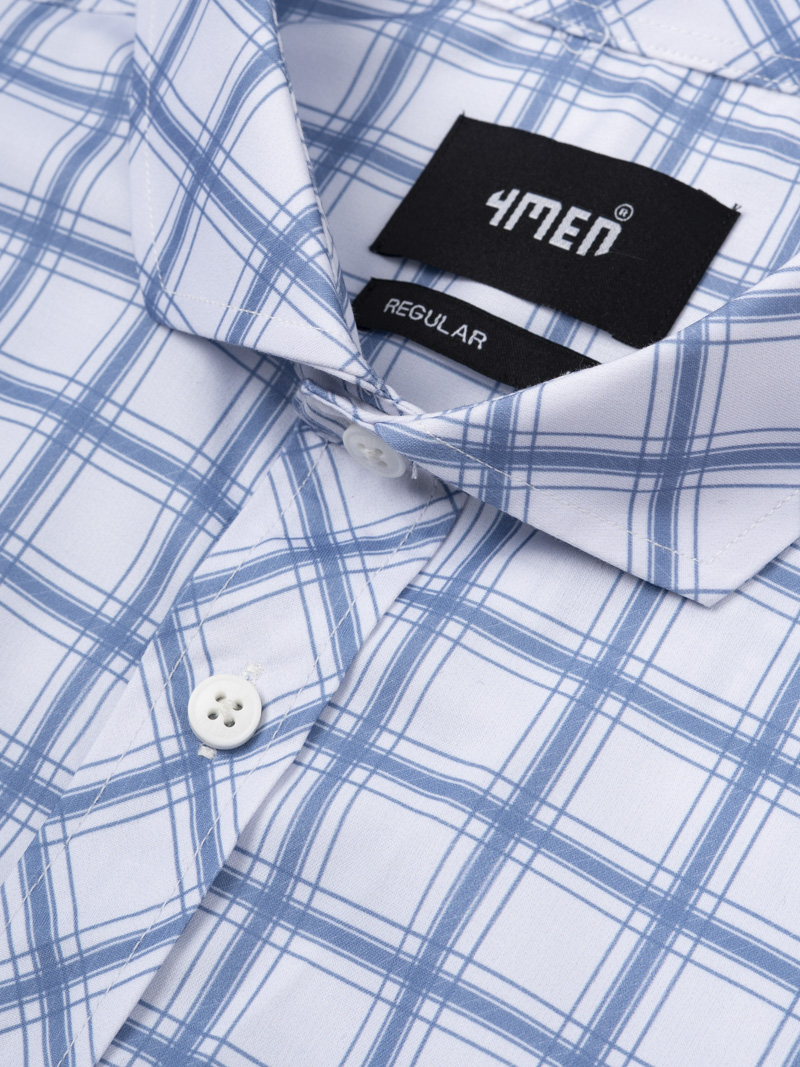 Áo Sơ Mi Caro Cool-X Thêu 4M Form Regular SM193