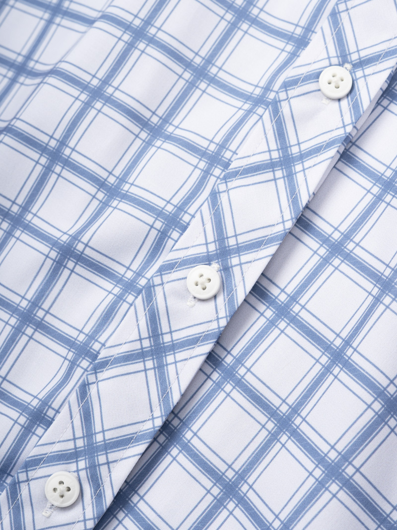 Áo Sơ Mi Caro Cool-X Thêu 4M Form Regular SM193