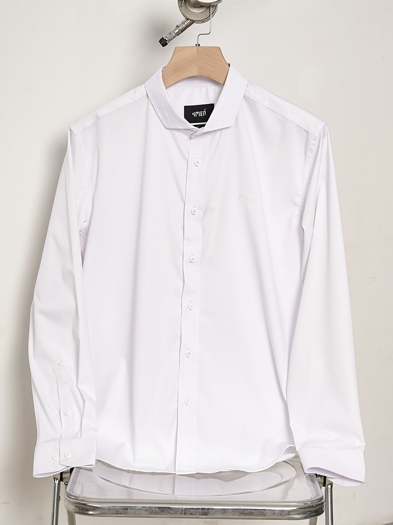 Áo Sơ Mi Cool-X Thêu 4M Form Slimfit SM195