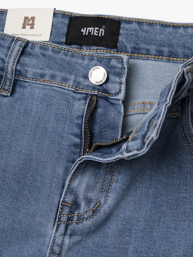 Quần Jean Thêu Liberty M Form Slimfit QJ116