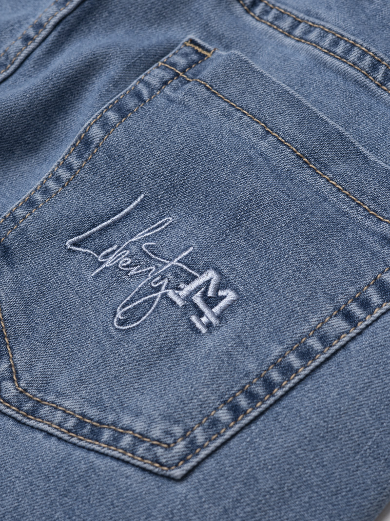 Quần Jean Thêu Liberty M Form Slimfit QJ116
