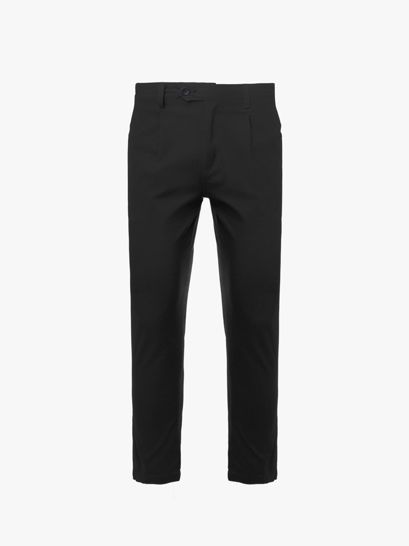 Quần Kaki Diễu 2 Bên Miệng Túi Form Slimfit QK031 Màu Đen