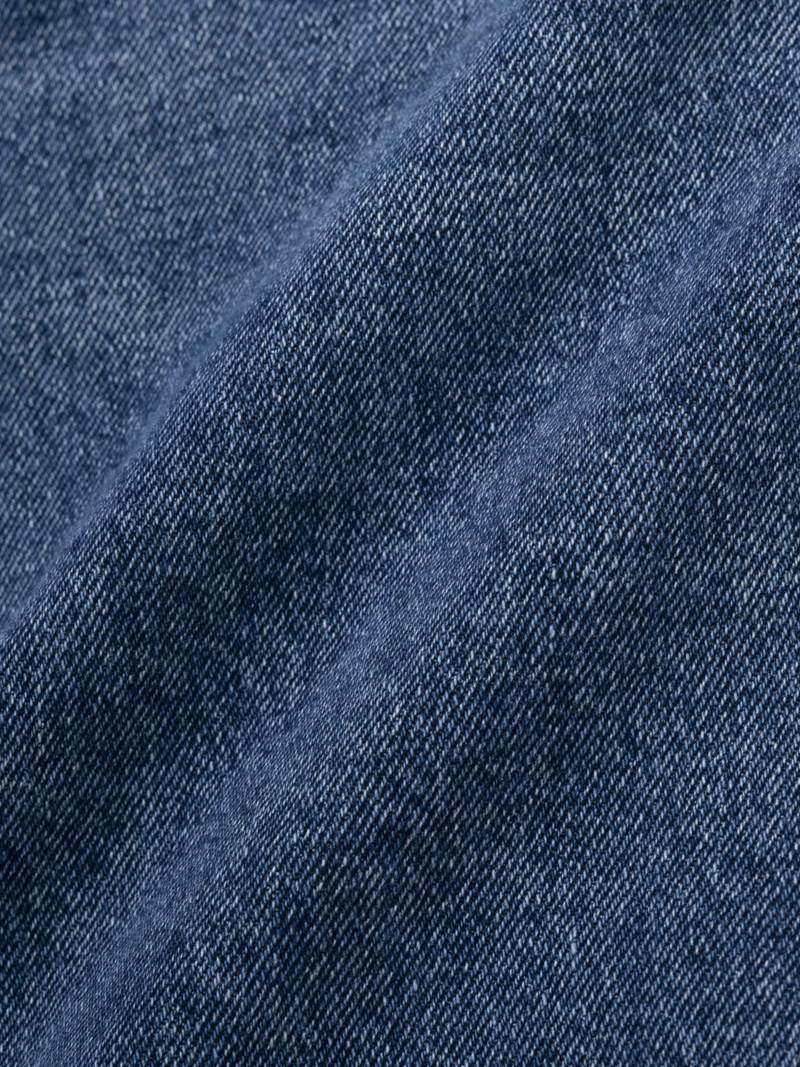 Quần Short Jean Wash Bạc Form Straight QS078