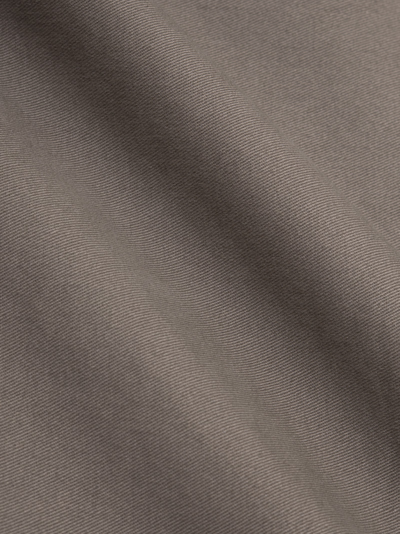 Quần Short Kaki Diễu 2 Bên Miệng Túi Form Straight QS074 Màu Nâu Nhạt