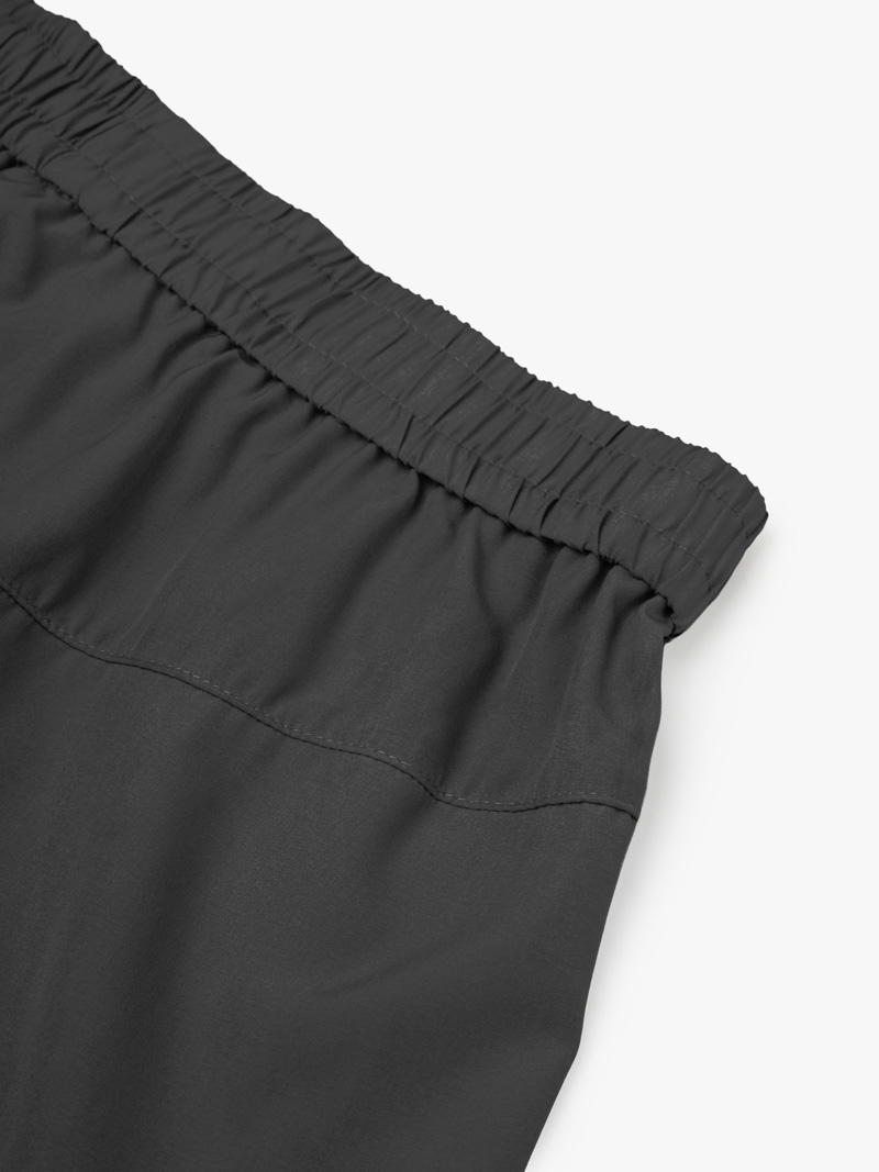 Quần Short Thể Thao In Chữ 4MEN ở Túi Form Relax Sport QS077 Màu Đen