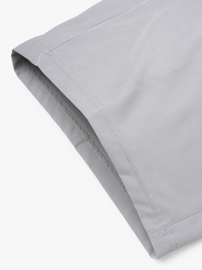 Quần Short Thể Thao In Chữ 4MEN ở Túi Form Relax Sport QS077 Màu Xám Nhạt