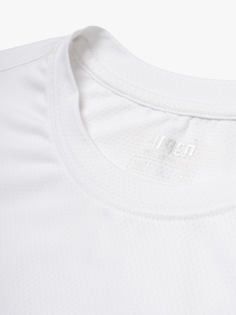 Áo Ba Lỗ In Logo 4MEN Club Sau Lưng Form Regular AT179 Màu Trắng