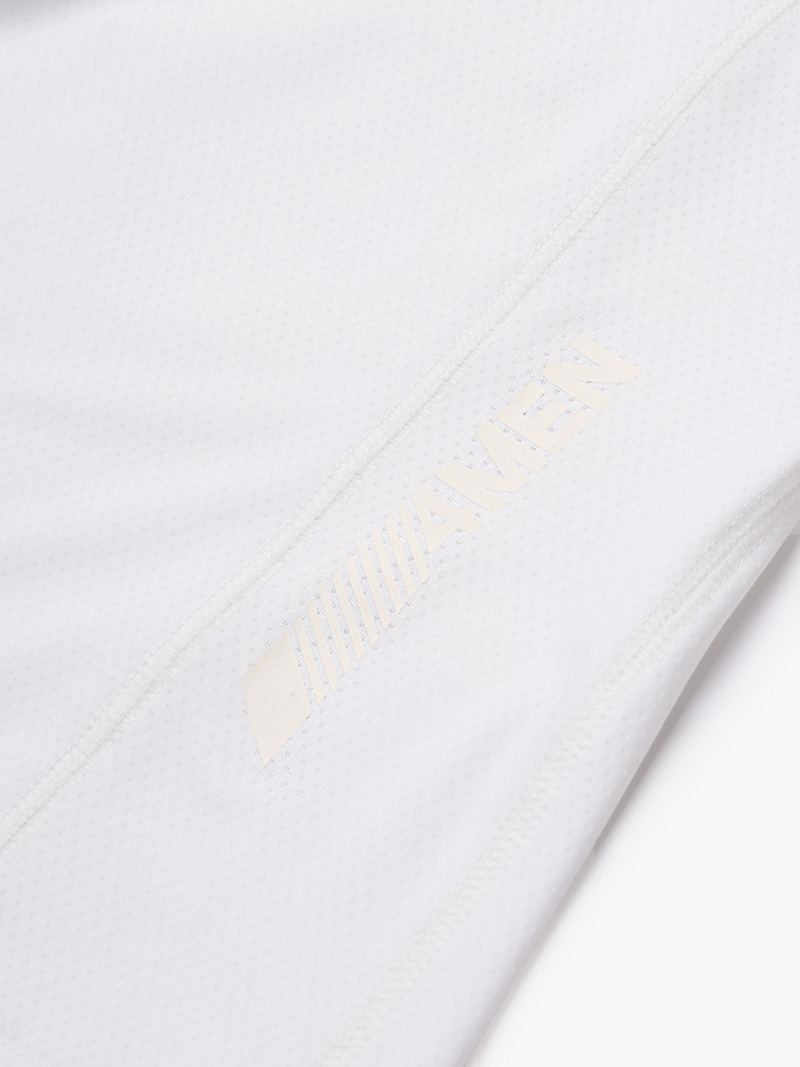 Áo Ba Lỗ In Logo 4MEN Club Sau Lưng Form Regular AT179 Màu Trắng