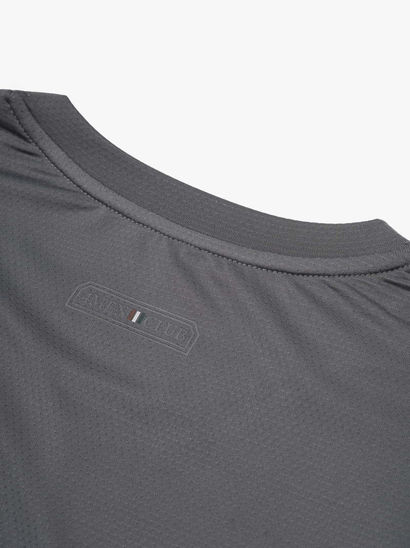 Áo Ba Lỗ In Logo 4MEN Club Sau Lưng Form Regular AT179 Màu Xám