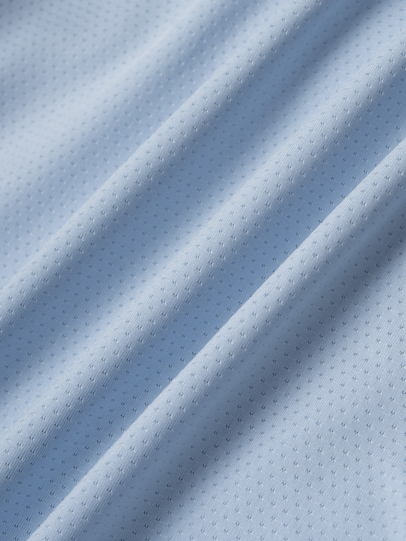 Áo Polo Thể Thao Phối In Logo 4MEN Club Sau Lưng Form Regular PO169 Màu Xanh Biển