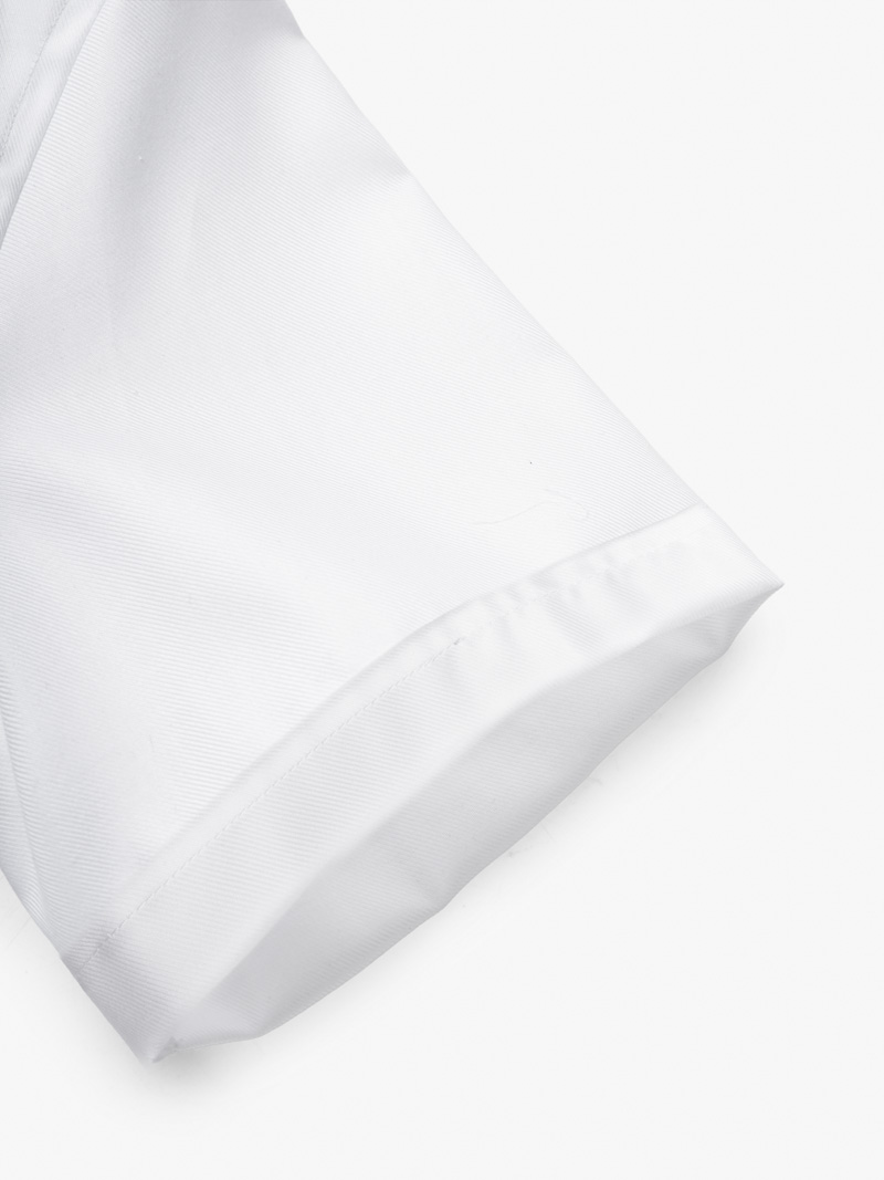 Áo Sơ Mi Tay Ngắn Sớ Chéo Thêu Chữ 4M Form Regular SM179