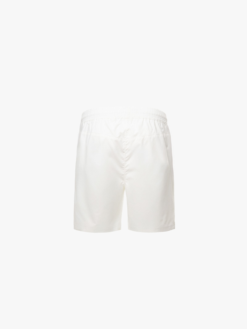 Quần Short Thể Thao In Chữ Active 4MEN Form Regular QS080 Màu Trắng