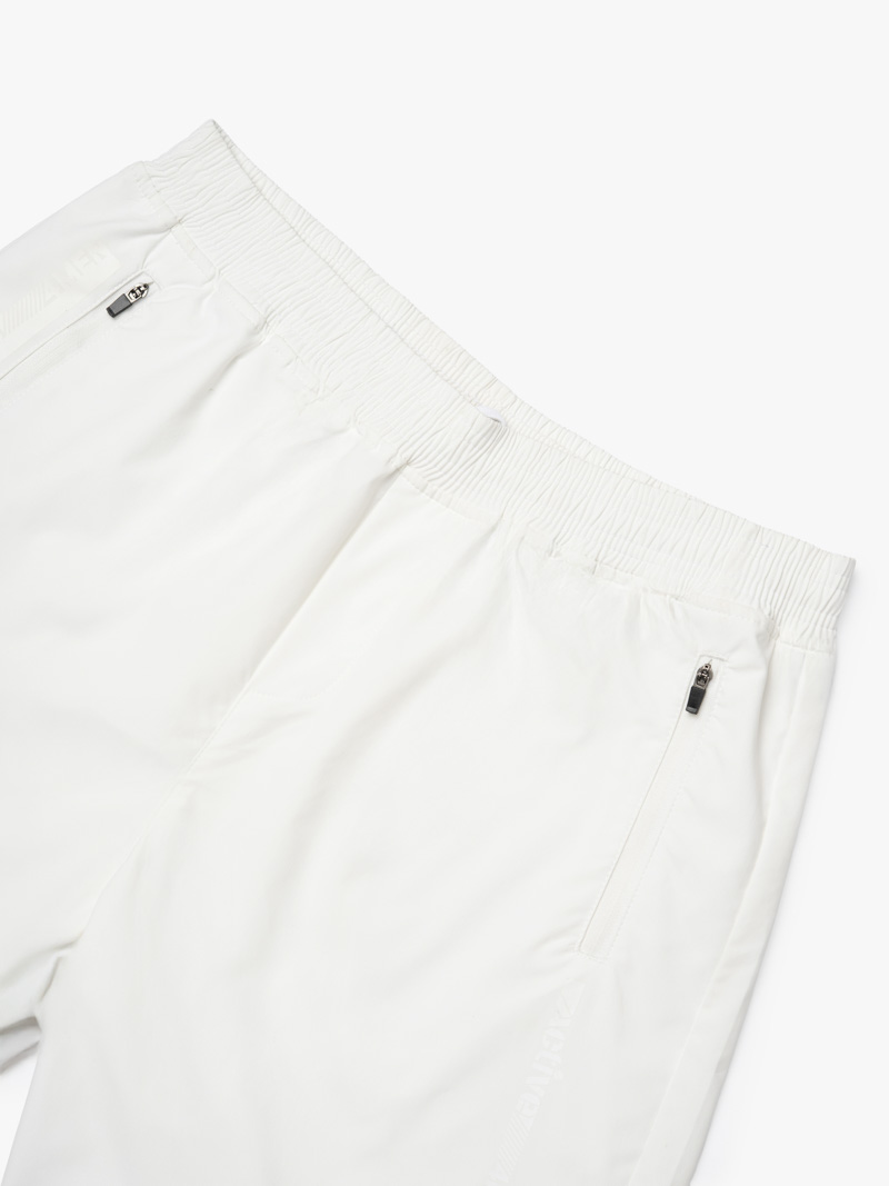 Quần Short Thể Thao In Chữ Active 4MEN Form Regular QS080 Màu Trắng