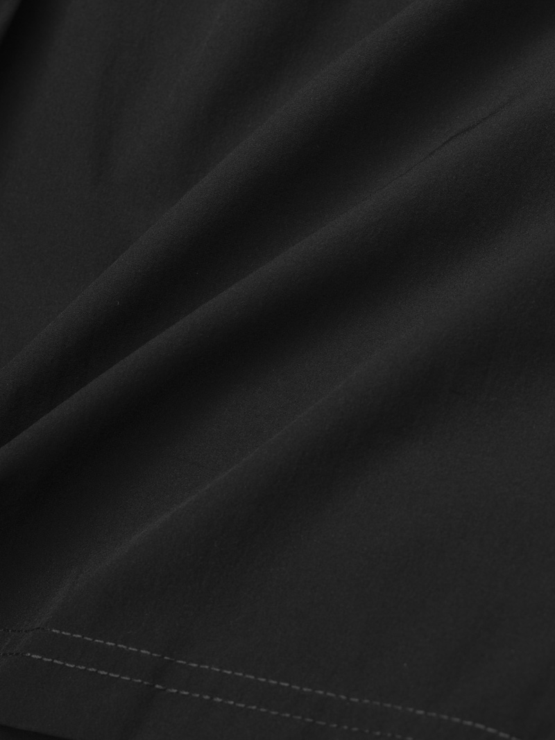 Quần Short Thể Thao In Logo 4Men Club Form Regular QS079 Màu Đen