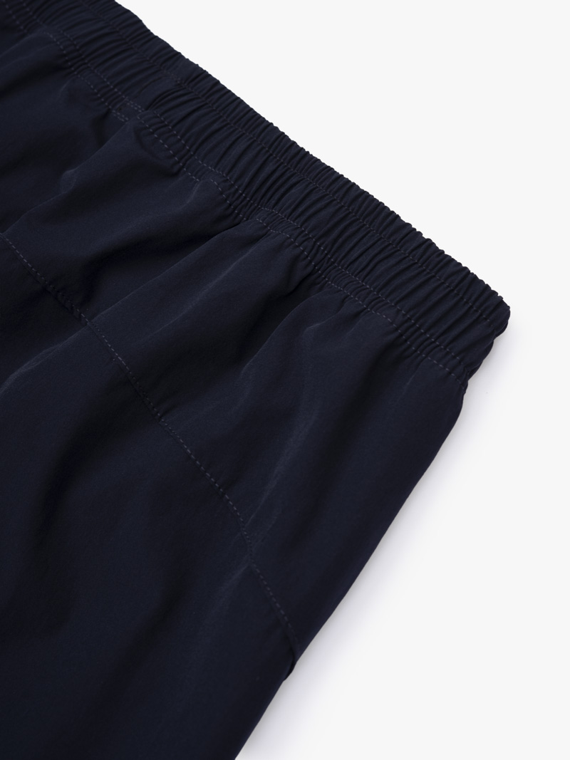 Quần Short Thể Thao In Logo 4Men Club Form Regular QS079 Màu Xanh Đen