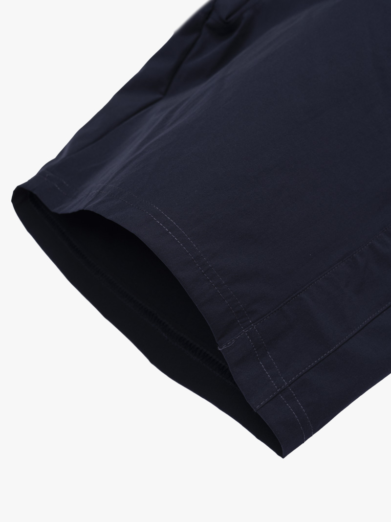 Quần Short Thể Thao In Logo 4Men Club Form Regular QS079 Màu Xanh Đen