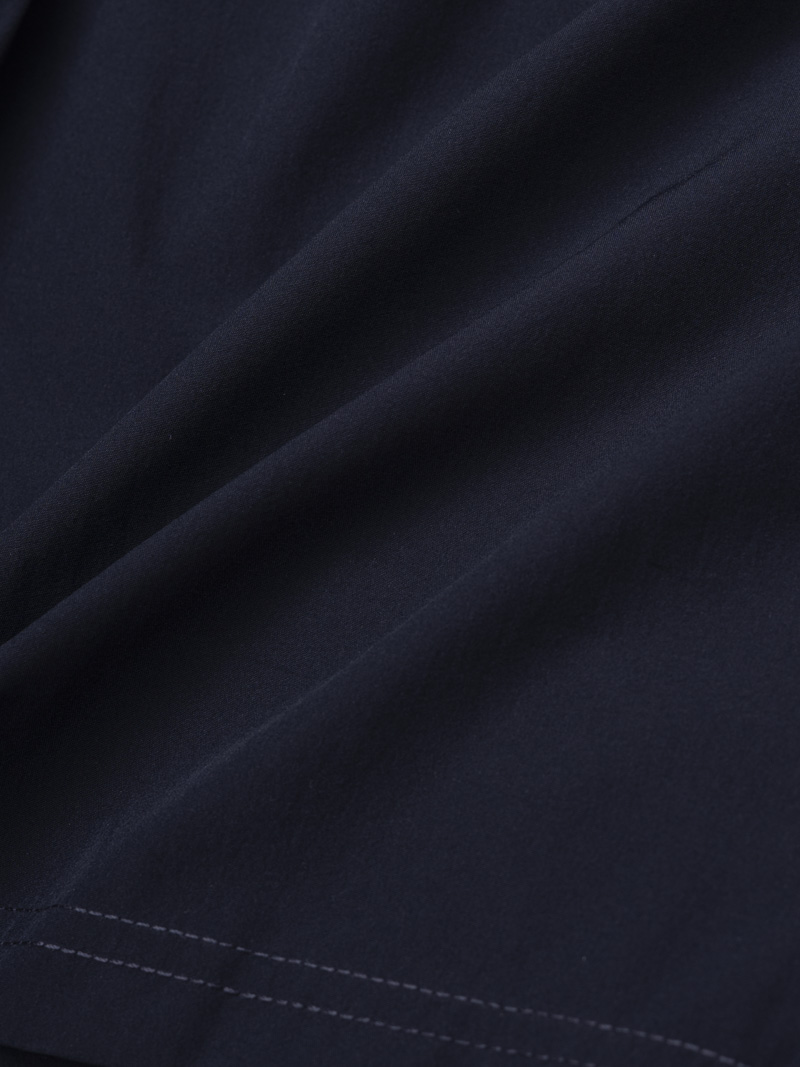 Quần Short Thể Thao In Logo 4Men Club Form Regular QS079 Màu Xanh Đen