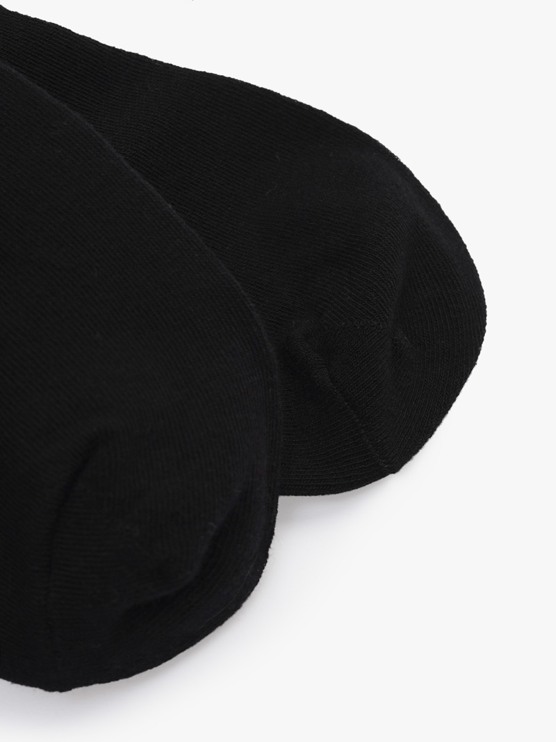 Vớ Thể Thao Cổ Cao Sợi Cotton Thấm Hút VO133 Màu Đen