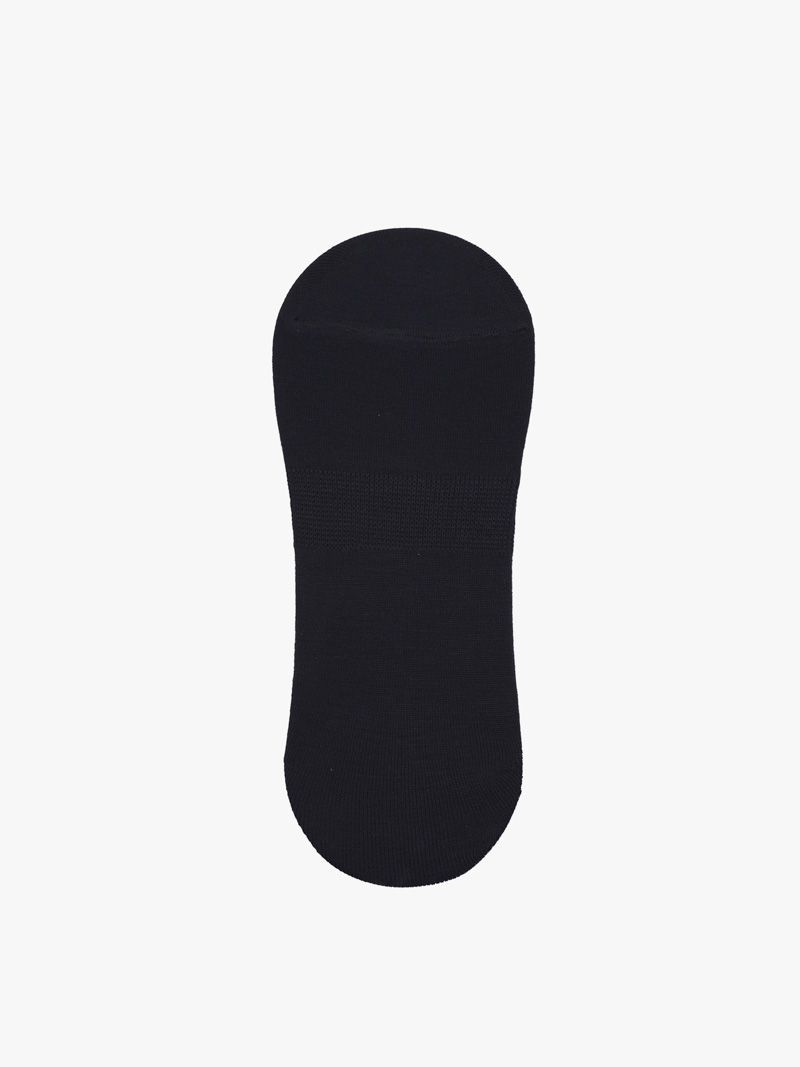 Vớ Lười Trơn Sợi Bamboo Kháng Khuẩn VO132 Màu Đen