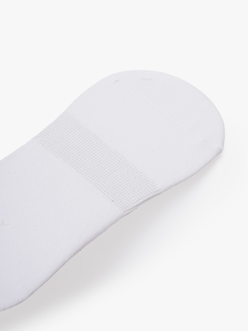 Vớ Lười Trơn Sợi Bamboo Kháng Khuẩn VO132 Màu Trắng